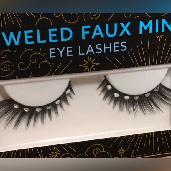 5pc lash bundle-3 BeJeweled mink sapphire, diamond & ruby lash extension & glue - Picture 6 of 15